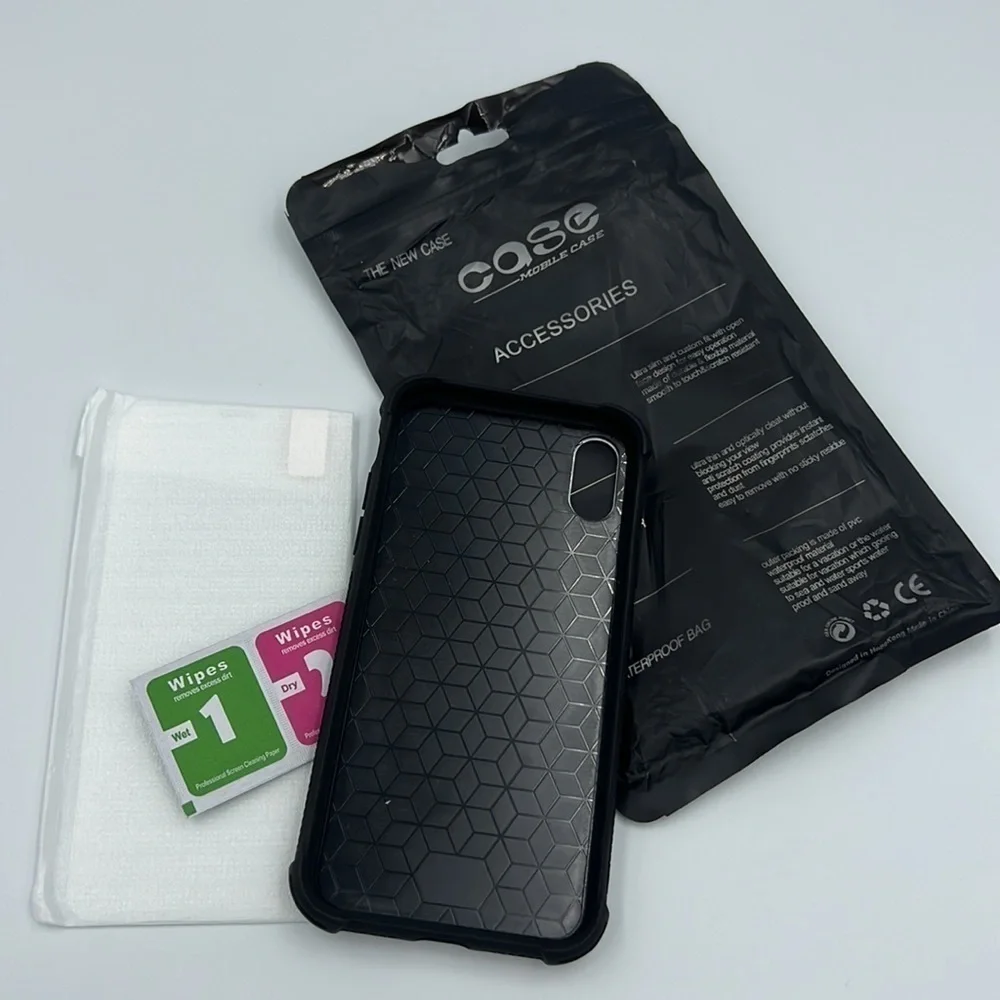 Black Cheetah Print Phone Case -IPhoneX